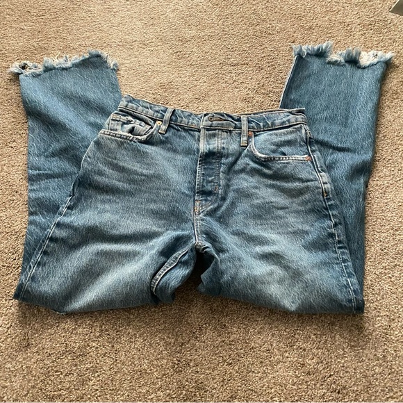 We the Free Wide Leg Ripped Jeans. Size 26 - Picture 4 of 5